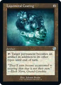 Liquimetal Coating - Near Mint MTG The Brothers' War: Retro Frame Artifacts - Image 1