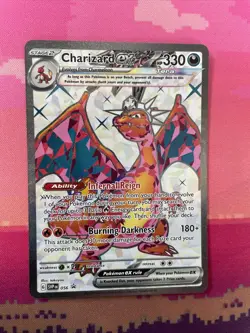 Pokemon Card Charizard ex 056 Black Star Promo Near Mint - Image 1