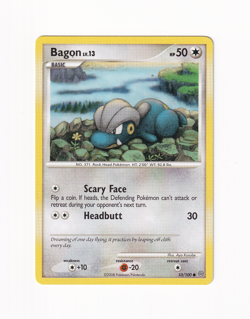 Bagon 53/100 Stormfront 2008 Regular Common Pokemon Card Moderately Played MP - Image 1