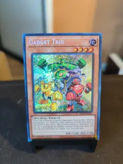 Yu-Gi-Oh Gadget Trio MP25-EN061 1st Edition Prismatic Secret Rare NM - Image 1