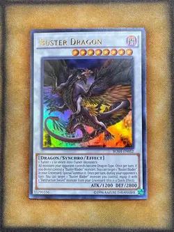 Yugioh Buster Dragon BOSH-EN052 Ultra Rare LP - Image 1