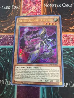 Yugioh Nehshaddoll Genius GFTP-EN006 Ultra Rare 1st Edition Near Mint - Image 1