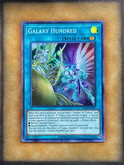 Yugioh Galaxy Hundred OP22-EN012 Super Rare NM - Image 1