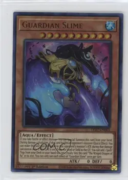 UR - Guardian Slime 1st Ed. YuGiOh Legendary Duelists: Rage of RA #LED7-EN003 - Image 1
