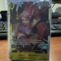 Jewelry Bonney OP08-105 SR Two Legends Counter +1000 One Piece CCG Foil Namco - Image 1