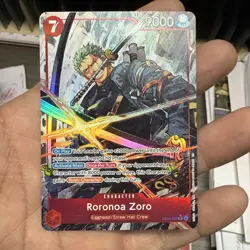 One Piece Roronoa Zoro EB04-007 Alt Art - Adventure on Kami's Island OP15-EB04 - Image 1