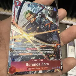 One Piece Roronoa Zoro EB04-007 Alt Art - Adventure on Kami's Island OP15-EB04 - Image 3