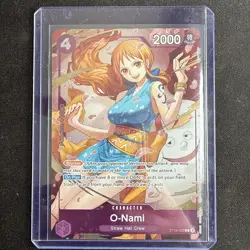 ST18-002 O-Nami Onami Promo One Piece TCG English Alt Art Heroines Campaign Dash - Image 1