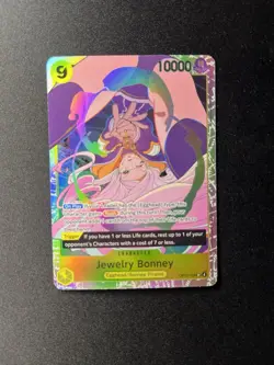 Jewelry Bonney OP13-108 SR Carrying on His Will - ONE PIECE ENGLISH - Image 1