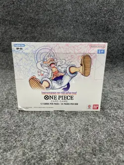 One Piece OP-05 TCG Awakening of the New Era Booster Box, Sealed Box Has Wear 810059783546 - Image 1