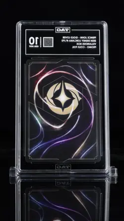 Prince John Disney Lorcana Promo Gold Lover #1/P2 TAG 10 HIGHEST RANKED💎 POP 2! - Image 2