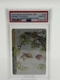 Weiss Schwarz - Winnie the Pooh - Disney100 - S104-026 - Hundred Rare - PSA 10 - Image 1