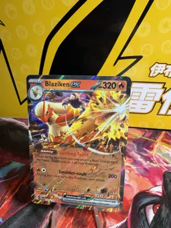 Pokemon TCG Blaziken EX Card 024/159 Journey Together - Image 1