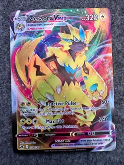 Zeraora VMAX 054/159 - Crown Zenith - Pokemon Card - Near Mint - Image 1