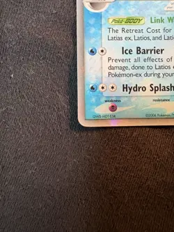 Pokemon Latios ex 96/101 EX Delta Species Holo Rare Basic 2006 Card - Image 2