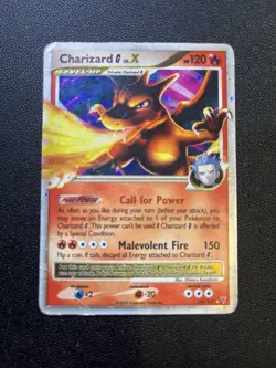 Pokemon TCG 2009 Charizard G LV.X Holo Card 143/147 Supreme Victors - Image 1