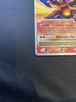 Pokemon TCG 2009 Charizard G LV.X Holo Card 143/147 Supreme Victors - Image 3