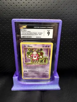 Pokemon TCG Mr. Mime 013/034 Classic Holo Trading Card Slab CGC Mint 9 - Image 1