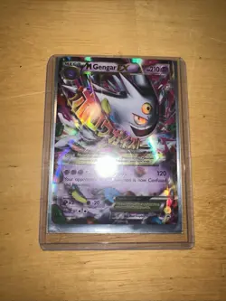 M Gengar EX Full Art Promo Holo XY166 210HP XY Pokemon TCG Card - Image 1