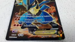 Lucario EX 107/111 Pokemon Card Full Art Ultra Rare Furious Fists - Image 3