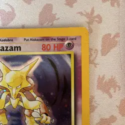 Pokemon Alakazam 1/130 Base Set 2 Holo Rare Stage 2 80 HP Wizards 2000 Card - Image 3