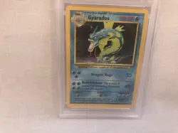 PSA 5 WOTC 1999 Base Set Unlimited Gyarados 6/102 Holo Rare Card EX - Image 2