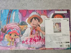 One Piece TCG Whole Cake Island Nami Playmat and Card English - Image 1