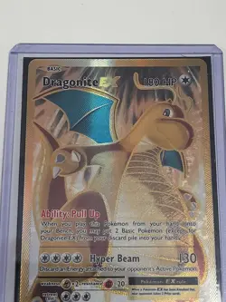 Pokemon Dragonite Gold EX 106/108 XY Evolutions Ryo Ueda Card Rare Art Holo - Image 5