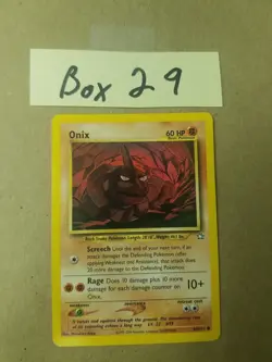 ONIX 69/111 - Neo Genesis Set - VINTAGE WOTC Pokemon Card - Unlimited - LP - Image 1