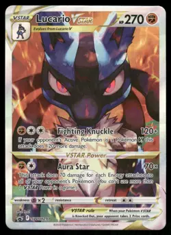 SWSH: Sword & Shield Promo Cards #SWSH291 Lucario VSTAR - Image 1