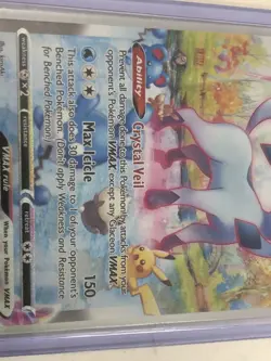Glaceon VMAX 209 203 Secret Rare Evolving Skies Pokemon Card Colectable - Image 3