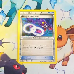 Pokemon Card Gengar Spirit Link LP XY - Phantom Forces Uncommon 95/119 LP - Image 1