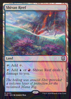 Foil Shivan Reef - m3c - 375 | MTG Card - Image 1