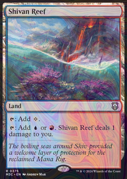 Foil Shivan Reef - m3c - 375 | MTG Card - Image 3