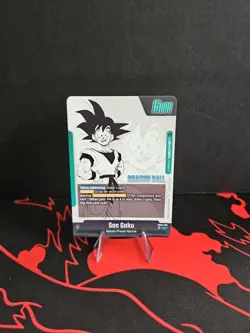 Son Goku SB02-033 Silver Leader Manga Booster 02 Dragon Ball Card English - Image 2