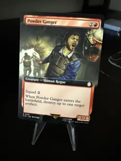 Powder Ganger (Extended Art) - Near Mint MTG Universes Beyond: Fallout - Image 1
