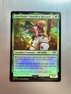 Glorfindel, Dauntless Rescuer - 171 - MTG: Lord of the Rings - Uncommon - FOIL - Image 1