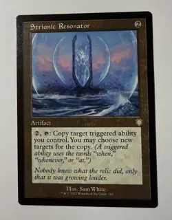Strionic Resonator Retro Frame - Commander: Brothers War BRC 165 - EN NM - MTG - Image 1