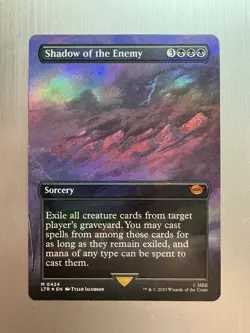 Shadow of the Enemy - 424 - MTG: Lord of the Rings - Borderless - Mythic - FOIL - Image 1