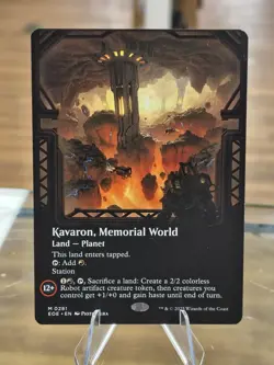 Kavaron, Memorial World Edge of Eternities Borderless Mythic Rare Free Ship! - Image 1