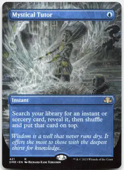 Mystical Tutor (Borderless) *Regular* DMR 421 NM - Image 1