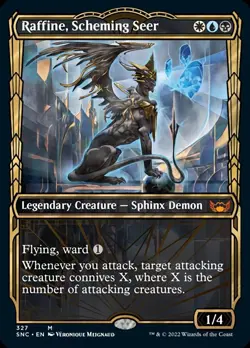 Raffine, Scheming Seer (Showcase Golden Age) [Streets of New Capenna] Near Mint - Image 1