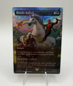 MTG Deadly Rollick - Foil, NM-Mint, English Secret Lair Drop Series - Image 1