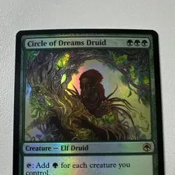 Wizards of the Coast Circle of Dreams Druid AFR Rare Creature Green 176 Foil - Image 3