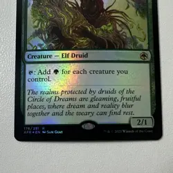 Wizards of the Coast Circle of Dreams Druid AFR Rare Creature Green 176 Foil - Image 4
