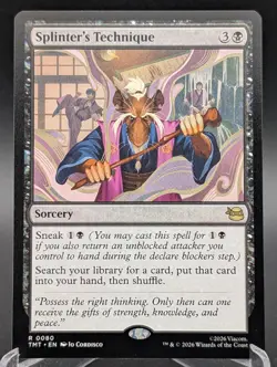 Magic: The Gathering | Splinter's Technique | 80 | Teenage Mutant Ninja Turtles - Image 1