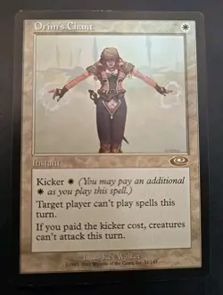 Orim's Chant Planeshift MTG Regular Lightly Played - Image 1