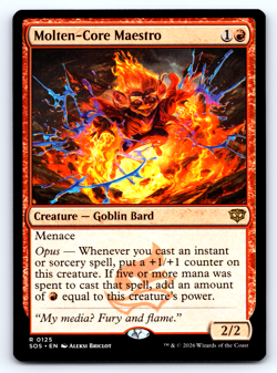 Molten-Core Maestro - Secrets of Strixhaven - MTG - Image 1