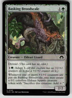 Basking Broodscale Common Modern Horizons 3 145 MTG Near Mint 2024 - Image 1