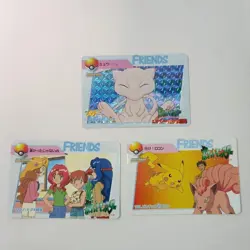 Pokemon Mew Holo Movie 17 Trading Card Friends Theme Special - Image 1